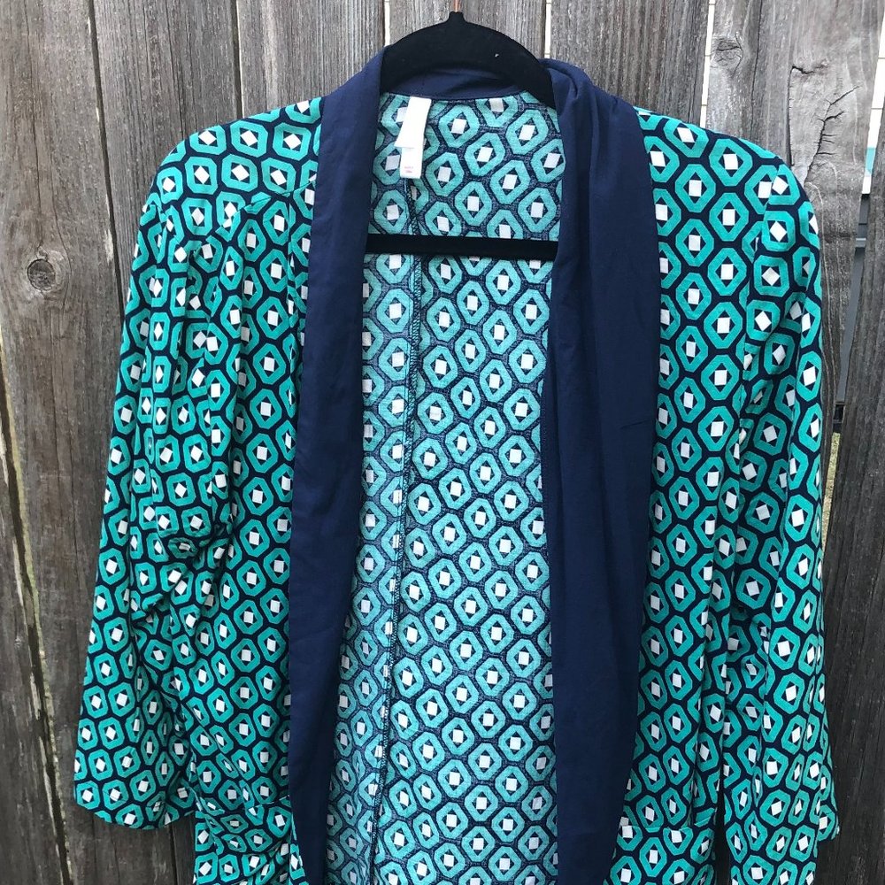 Xhilaration Teal and Navy Blazer